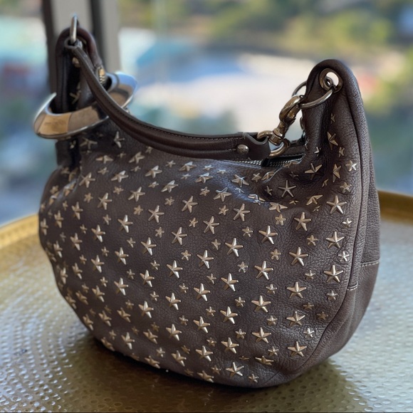 Jimmy CHOO Stars Studs Shoulder Bag - Picture 13 of 17